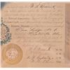 Image 8 : 1873 Master Mason Certificate Framed