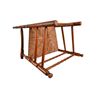Image 2 : Antique Oak & Wicker Bottom Chair