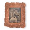 Image 1 : Large Tintype Photo of Betty Hays c.1883