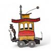 Image 1 : Toonerville Wind Up Pressed Tin Trolley Car c.1922
