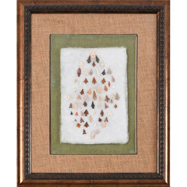 62 Point Arrowhead Collection