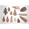 Image 1 : Collection Of Arrowheads (13)