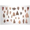 Image 1 : Collection Of Arrowheads (28)