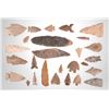 Image 1 : Collection Of Arrowheads (26)