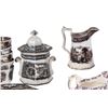 Image 3 : John Alcock "Vincennes" Flow-Back Transferware Set