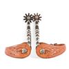 Image 1 : JR McChesney Chevron Pattern Spurs