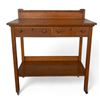 Image 1 : Jahn New Braunfels Texas Oak Two-Drawer Table