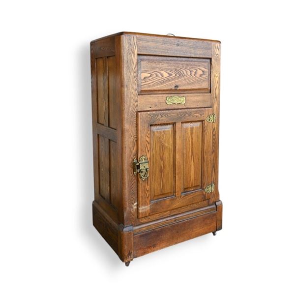 Antique Alaska Gimbel Bros. Ice Box