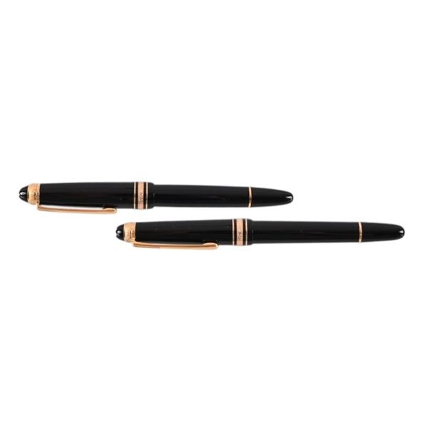 (2) Montblanc Meisterstuck 75th Anniversary Pens