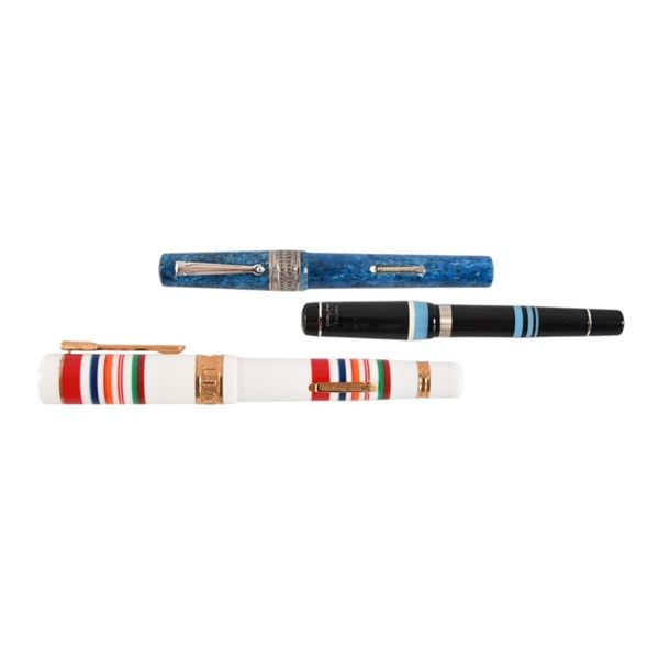 Collection of (3) DELTA Fountain Pens