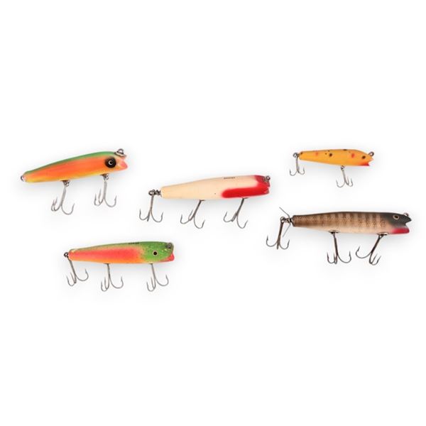 (5) Vintage Creek Chub Darter Minnow Lures