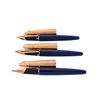 Image 2 : (3) Waterman Edson Sapphire 18K Gold Pens