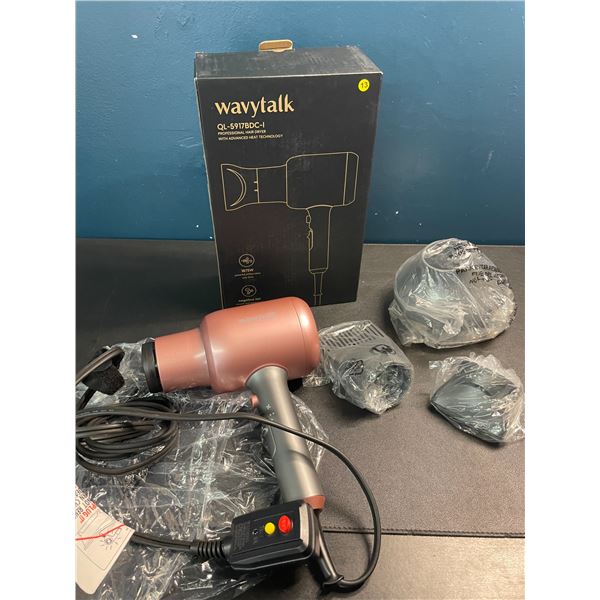 1 WavyTalk Professional Hair Dryer with Advanced Heat Technology