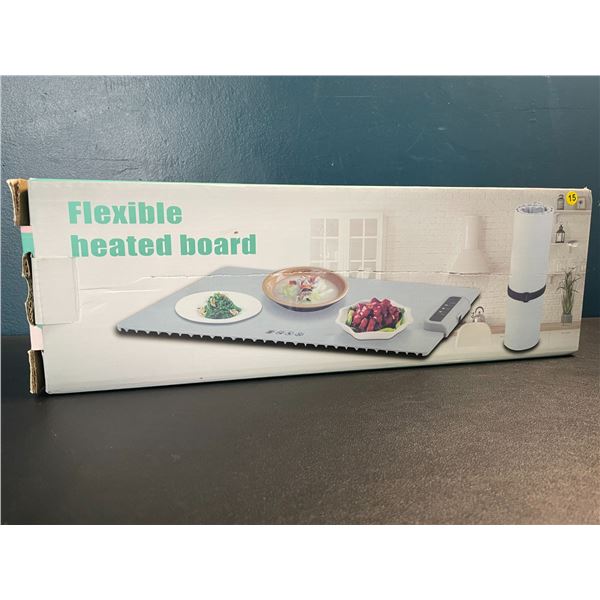 1 Flexible Heated Board/Warming Board for Meals - New