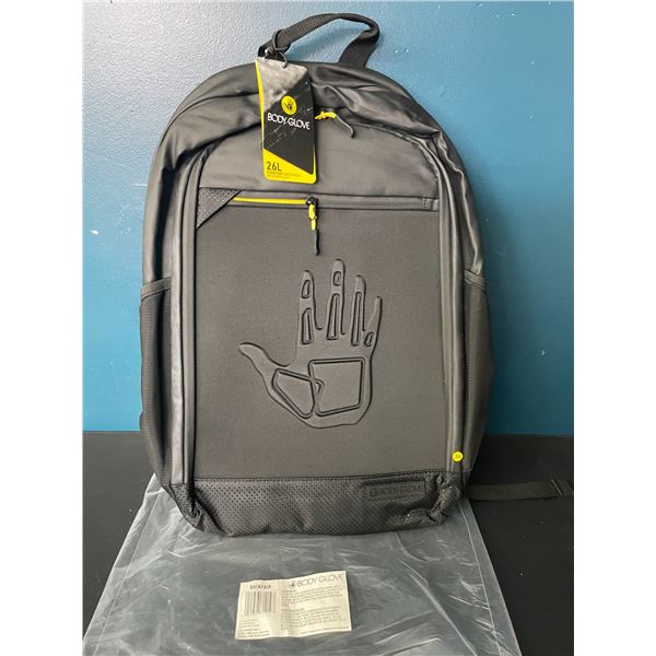 1 Body Glove 26L Everyday Water-Repellent Backpack with Clamshell Front Pocket - Brand New w/ Tags!