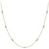 Image 1 : 1 Louisa Secret Necklace for Women - 14K Gold Plated - 925 Sterling Silver Chain - New in Box