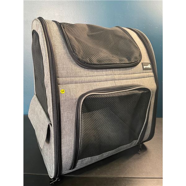 1 Pecute Pet Carrier Backpack - XL Size - 16 x 19" - For Cats/Small Dogs - Brand New!