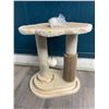 Image 1 : 1 Cat Scratching Post - 18 inch - With Built-In Toys - New