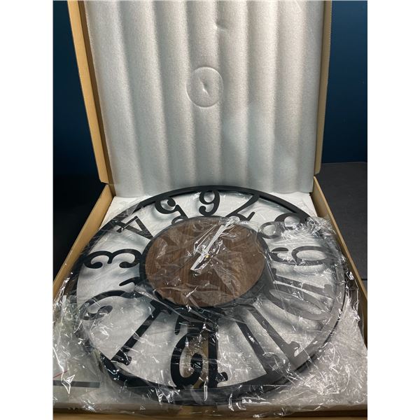1 Decorative Wall Clock - Large 20 inch Size - New