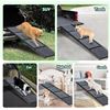 Image 6 : 1 Portable/Foldable 71" Long Dog Car Ramp Stairs with Anti-Slip Soft Rug Surface - Brand New!