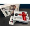 Image 1 : 1 Handheld Portable Mini Deep-Tissue Massage Gun - Red - Brand New