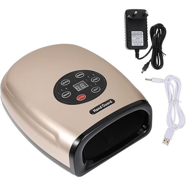 1 Electric/Cordless Hand Massager w/ 3 Levels of Heating - For Arthritis, Pain, Numbness etc. - NEW