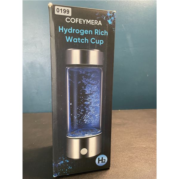 1 Cofeymera Hydrogen Rich Water Bottle - Rechargeable Hydrogen Water Bottle/Water Ionizer - New