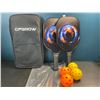 Image 1 : 1 CFGROW Pickleball Paddle Set - 2 Paddles + 4 Balls Included with Storage Case - New