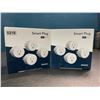 Image 1 : 2 Boxes of Smart WiFi Plugs - Make Any Existing Outlet Smart/App Controlled! 4 Per Box - New