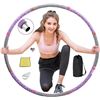 Image 1 : 1 Yosky Strong Metal Core Thick Foam Covered Adjustable Weighted Hula Hoop for Exercise - NEW