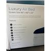 Image 2 : 1 ActiveEra Luxury Air Bed - Queen Size (80" x 60" x 22") w/ Built-In Pump - New/Open Box