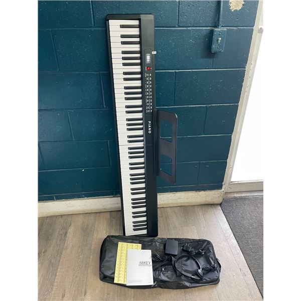 1 Foldable 88-Key Electronic Piano Keyboard - Works Amazing! Like New