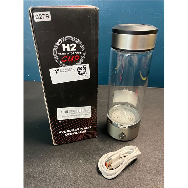 1 Smart Hydrogen Water Bottle - New