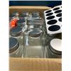 Image 2 : 25-Pack of 6oz Glass Spice Jars with Airtight Metal Caps - Labels, Brush, & Funnel Included - New