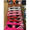 Image 3 : Box of 16 Neon Colour Party Sunglasses - New