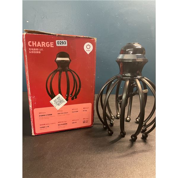 1 Electric Scalp Massager/Claw-Style Head Massager - New