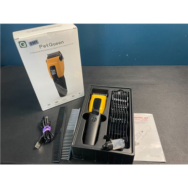 1 PetQueen Profession Pet Grooming Clipper Kit for Dogs/Cats