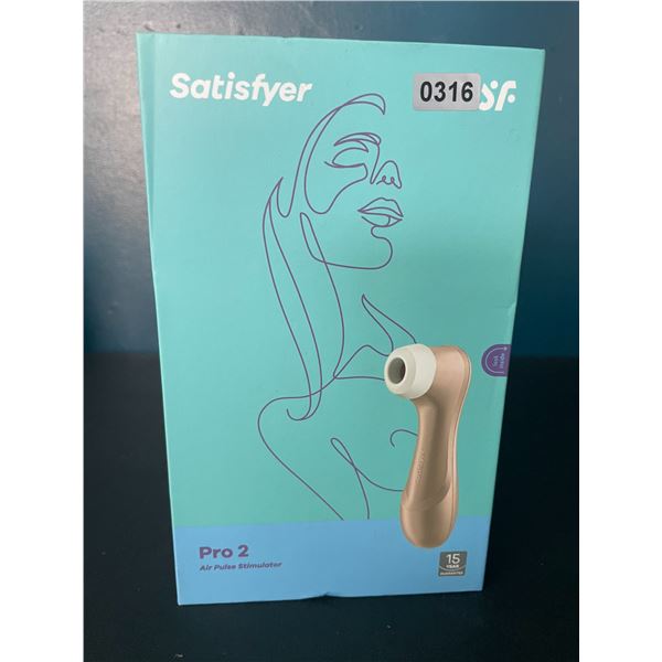 1 Satisfyer Pro 2 - Air Pulse Vibrator/Clitoral Sex Toy - Brand New