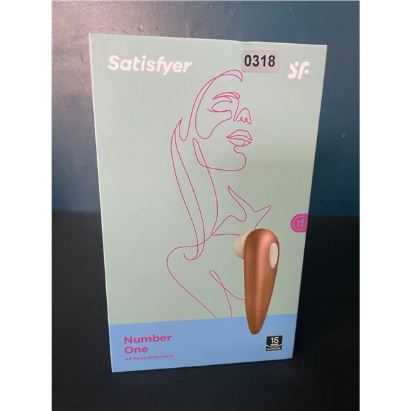 1 Satisfyer "Number One" Air Pulse Stimulator Sex Toy - Brand New