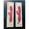 Image 1 : 2 Rabbit-Style Vibrating Silicone Sex Toys for Women - Rechargeable - Brand New Sealed!