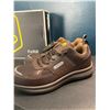 Image 3 : 1 Pair of FitVille Low-Top SteelCore Men's Extra Wide Safety Work Shoes - Size 7W - New in Box