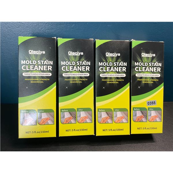 4 Oleciya Mold Stain Cleaner - 150ml - Professional Strength Remover Gel - New