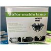 Image 4 : 3 Assorted Deformable Lights/LED Garage Lights - New