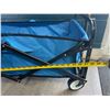 Image 3 : 1 Folding Wagon/Collapsible Folding Wagon Cart - Blue - 27" x 19"H (See Photo for Dimensions) - New