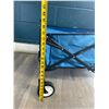 Image 4 : 1 Folding Wagon/Collapsible Folding Wagon Cart - Blue - 27" x 19"H (See Photo for Dimensions) - New