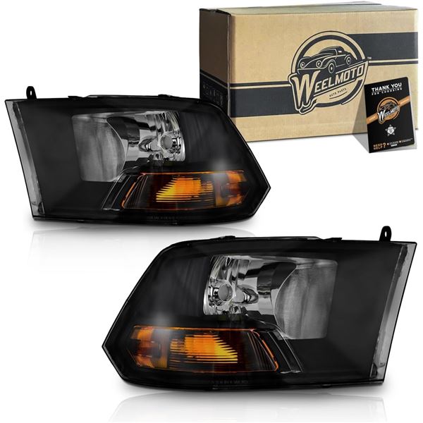 Wheelmoto Aftermarket Replacement Headlights for Dodge Ram (See Description) - BRAND NEW!