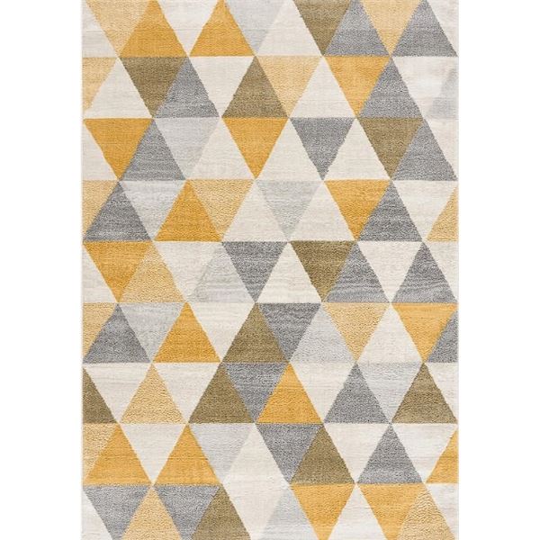 1 Koshani Splash Collection Area Runner Rug/Carpet - 3.9FT x 5.6FT - Brand New!