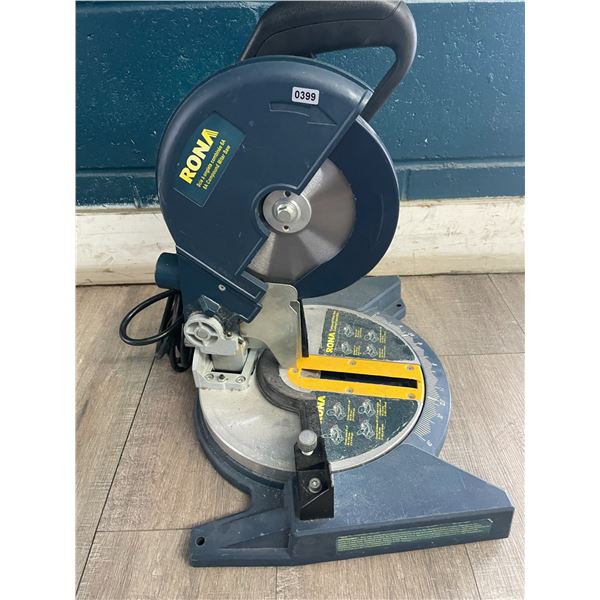1 Rona 6A Compound Miter Saw - Used - Tested/Works