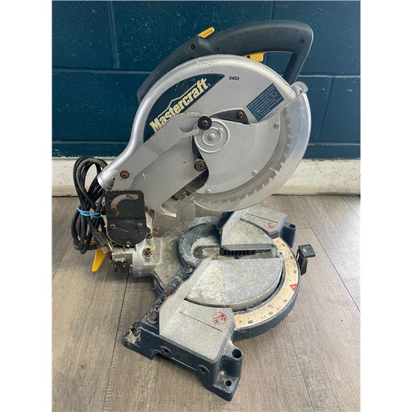 1 Mastercraft 10" Compound Mitre Saw - Used - Tested/Works