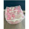 Image 2 : 1 Giant Bag of Ball Pit Balls - Plastic Crush Proof Plastic Balls - Approx. 200 PCS - NEW